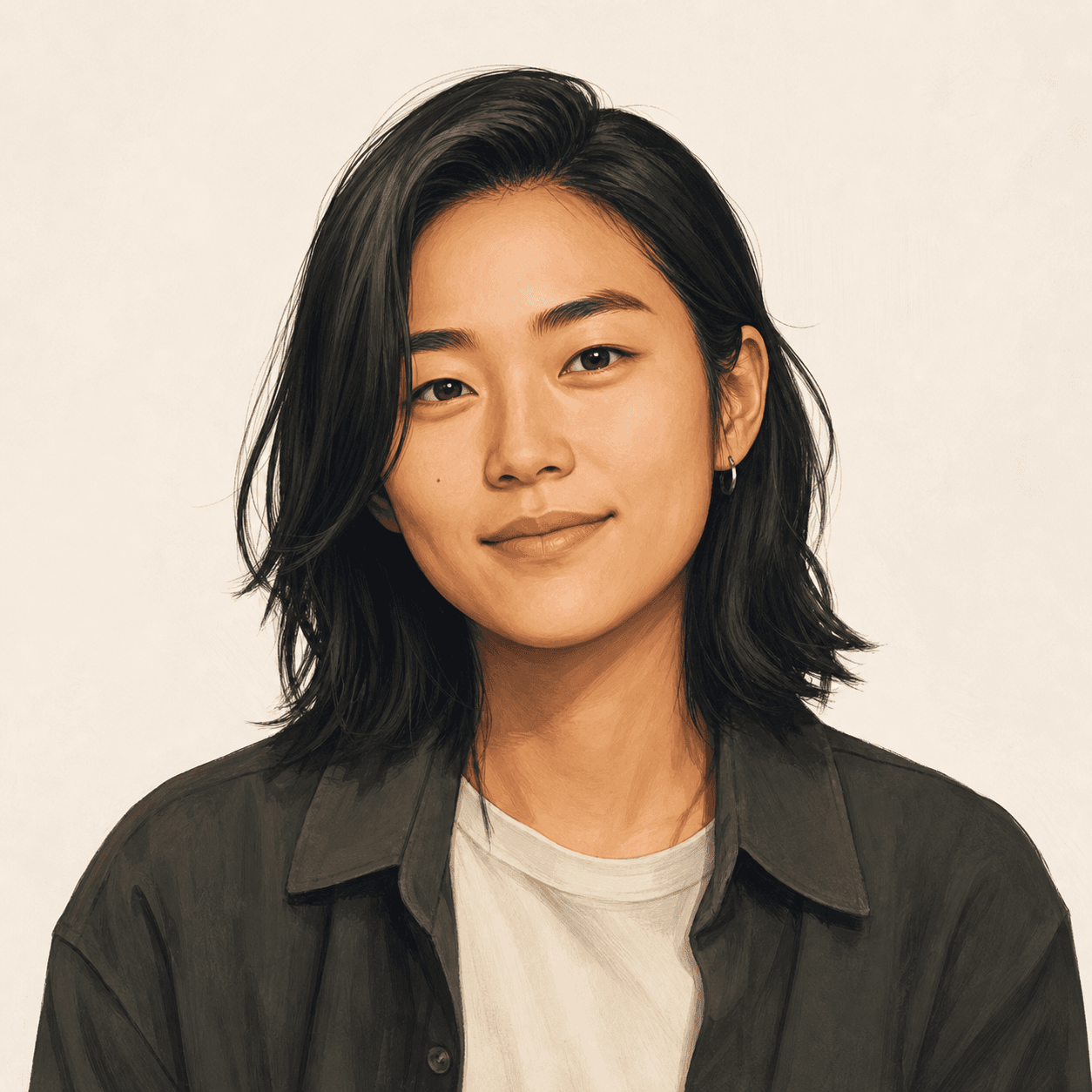 Portrait of J